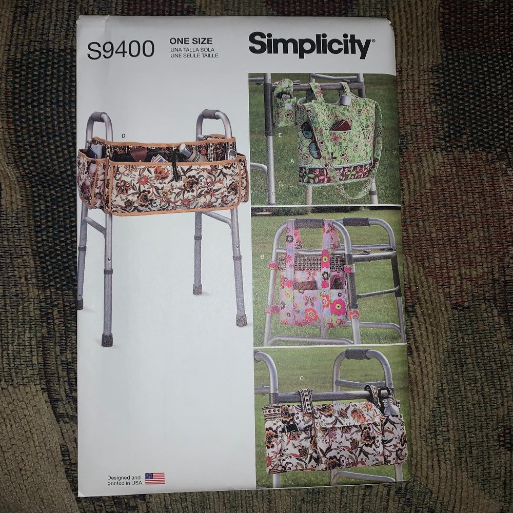 Simplicity S9400 Walker accessories - uncut